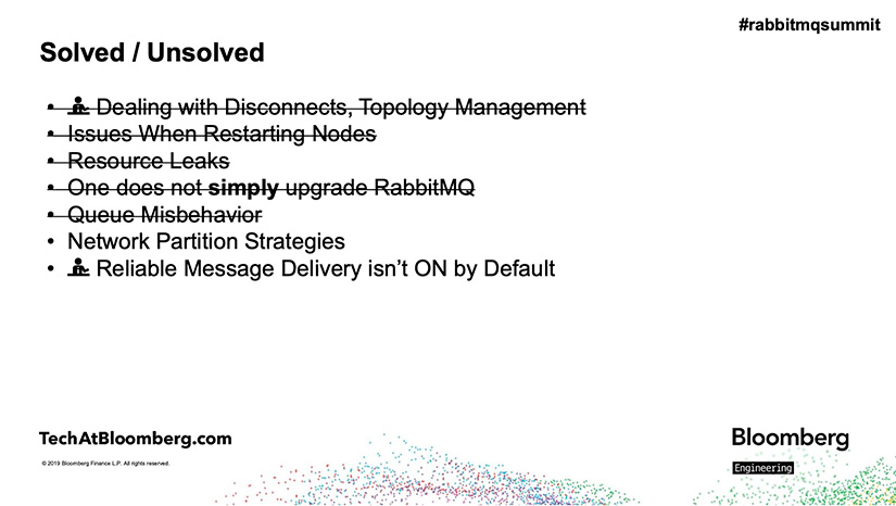 Summary of Challenges with RabbitMQ