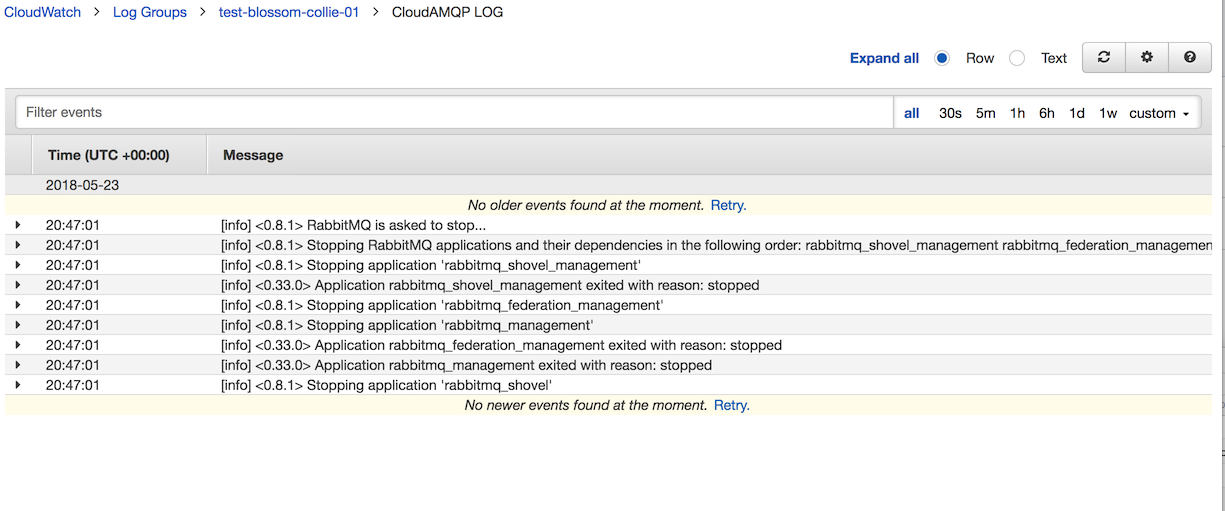 AWS Cloudwatch Logs