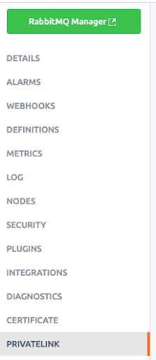 Enable CloudAMQP AWS PrivateLink