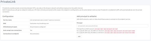 Enable CloudAMQP AWS PrivateLink