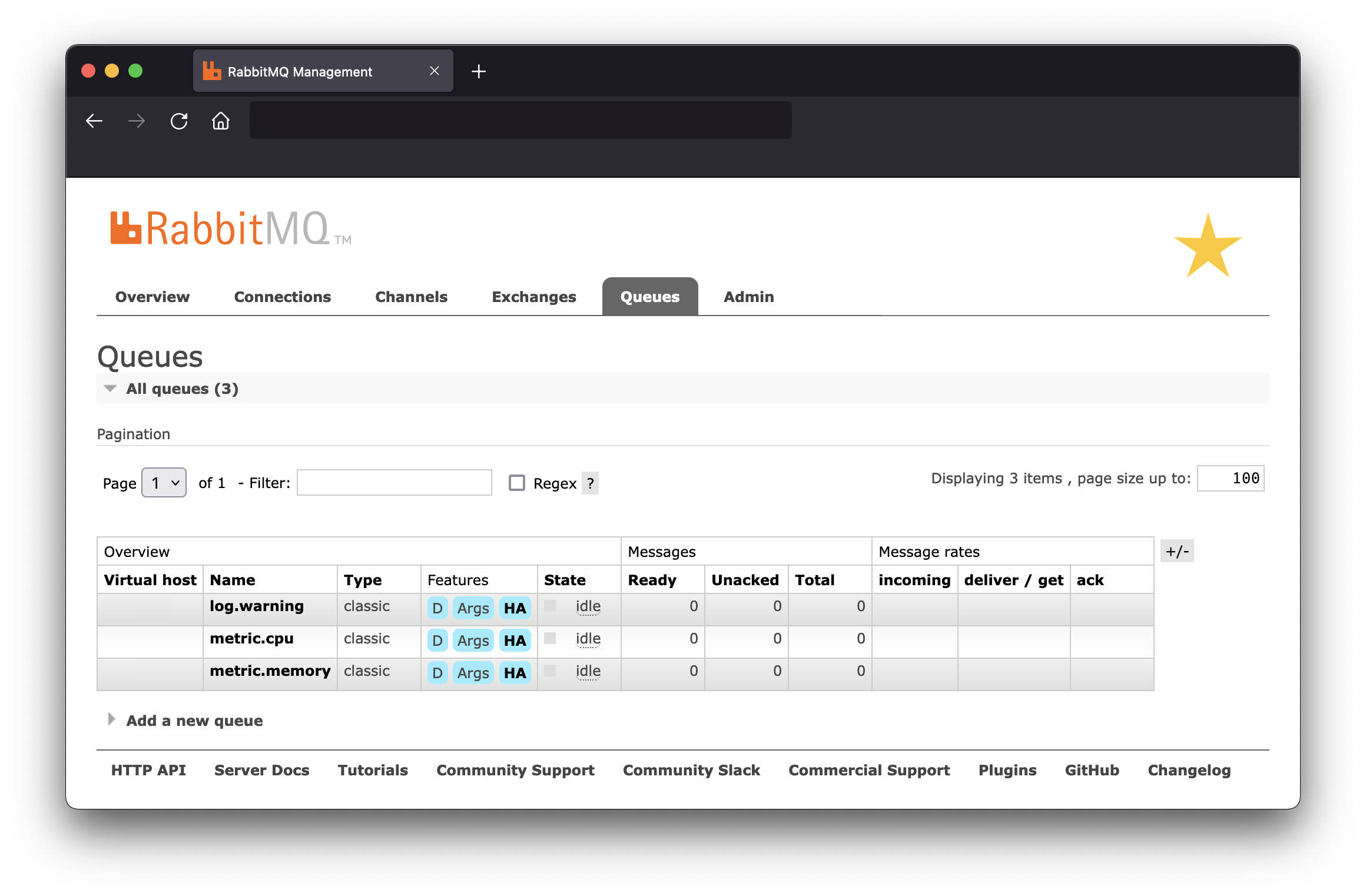 Upstream Server Queues