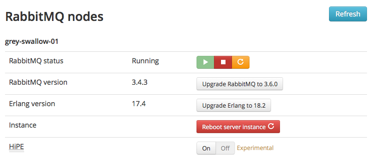 rabbitmq new version