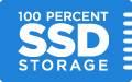 100% SSD
