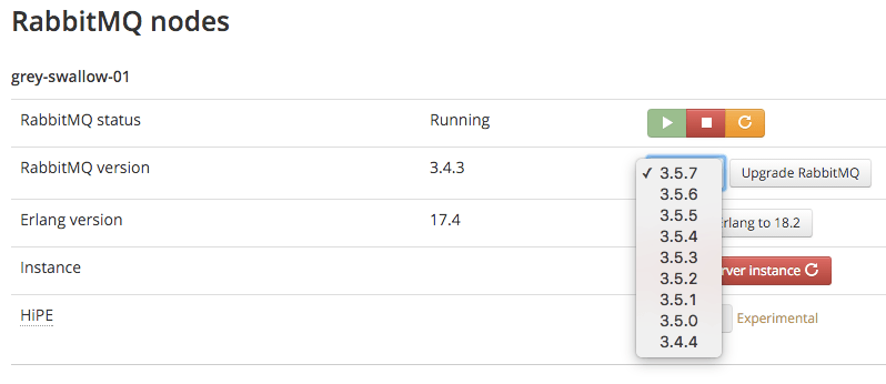 cloudamqp upgrade screen