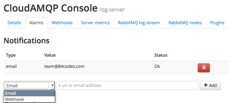 webhook notifications weebhook notifications