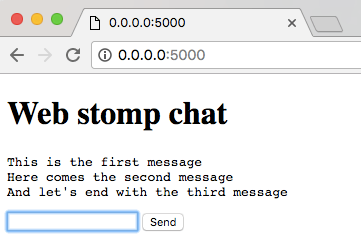 RabbitMQ Web-stomp