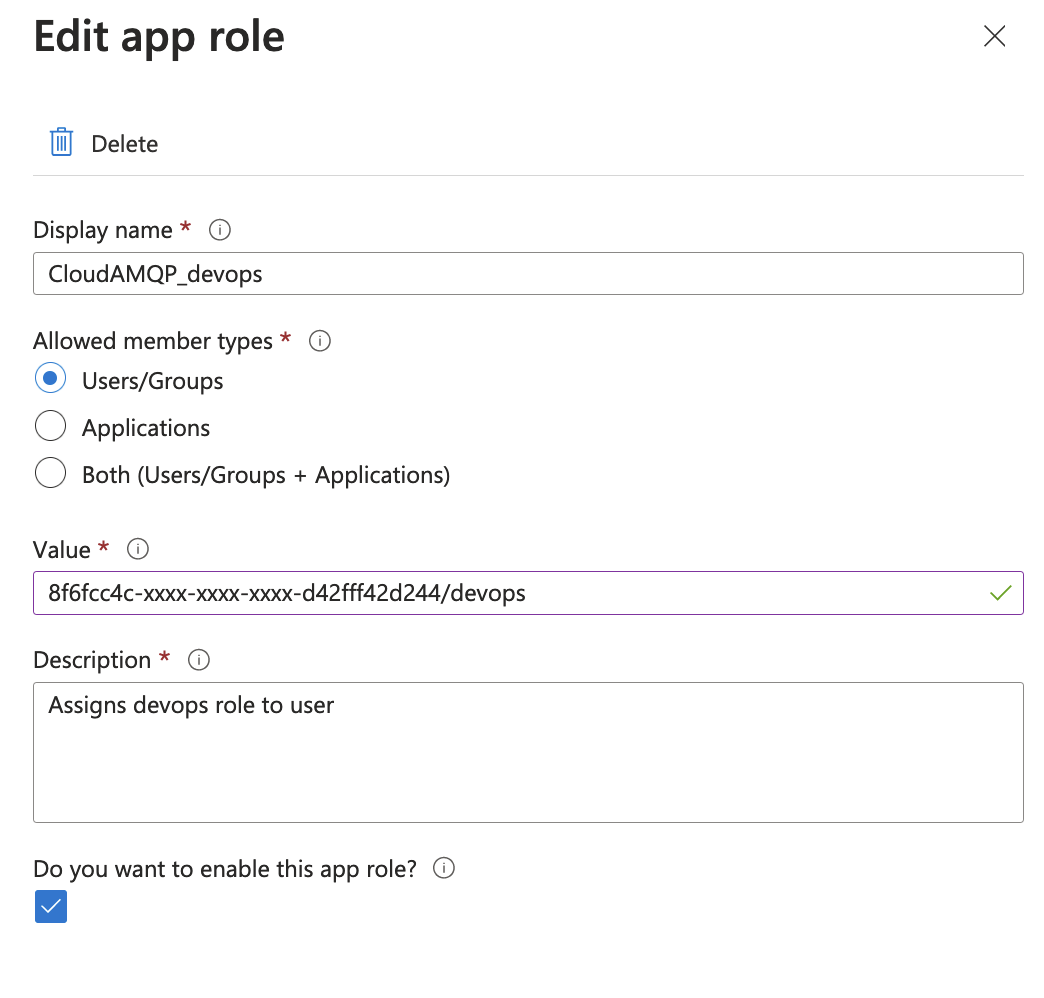 Azure SAML Setup