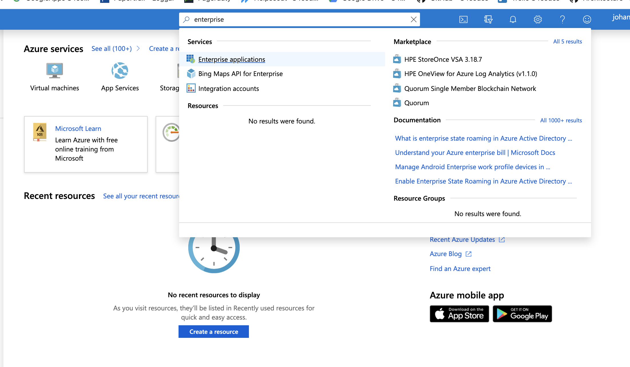 Azure SAML Setup