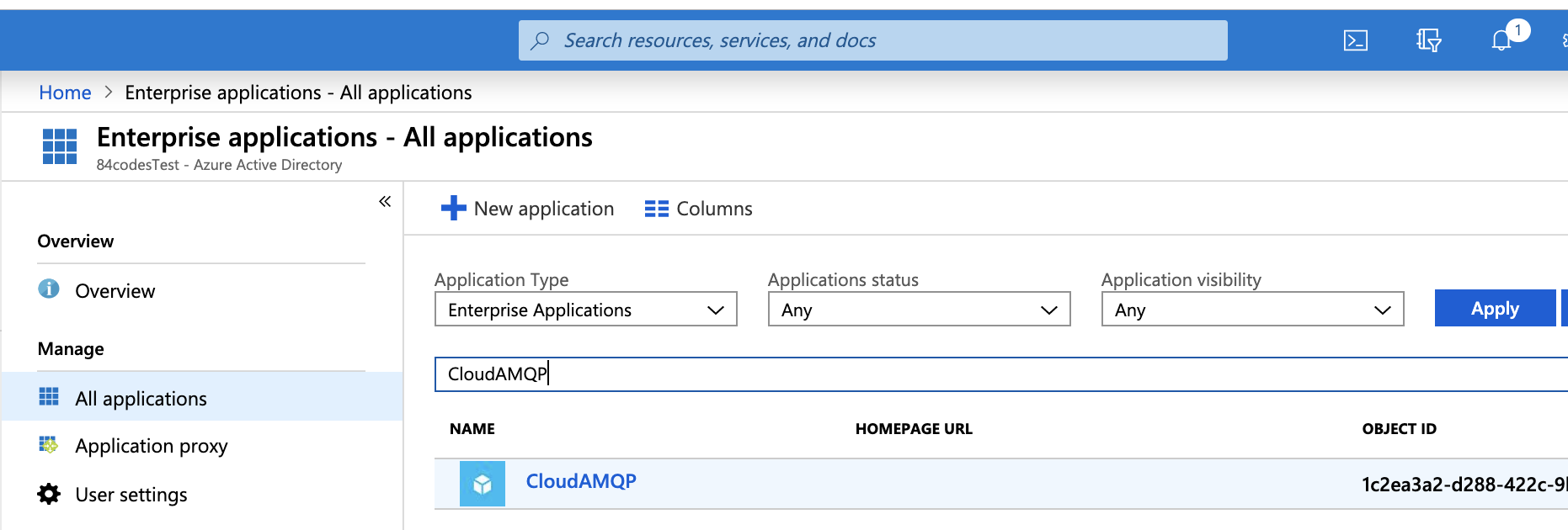 Azure SAML Setup