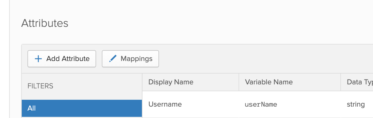 Okta setup Roles