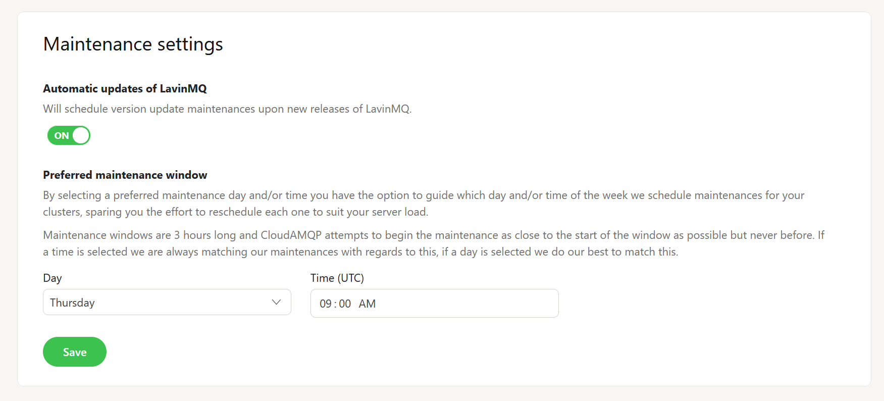 automatic updates