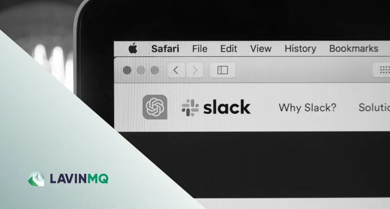 ChatGPT on Slack: build a Slack bot with ChatGPT API, LavinMQ and Python