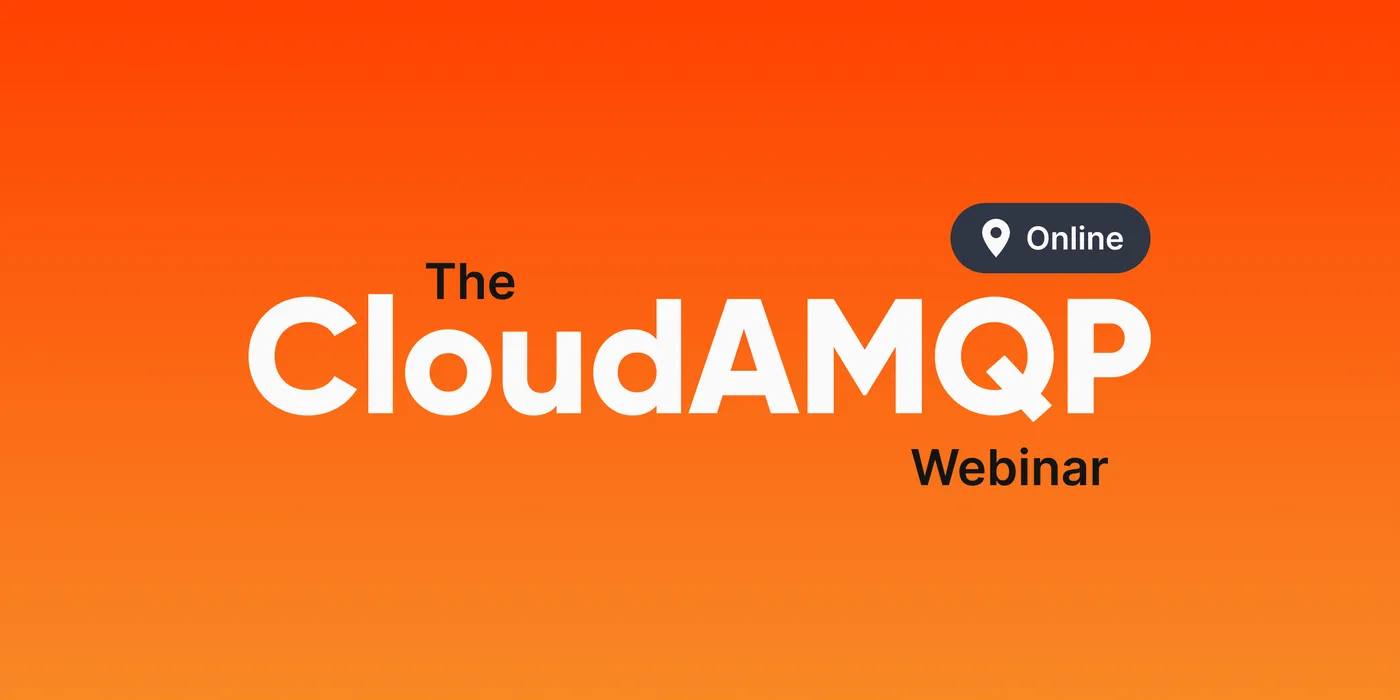 Join the CloudAMQP Webinar on April 11th