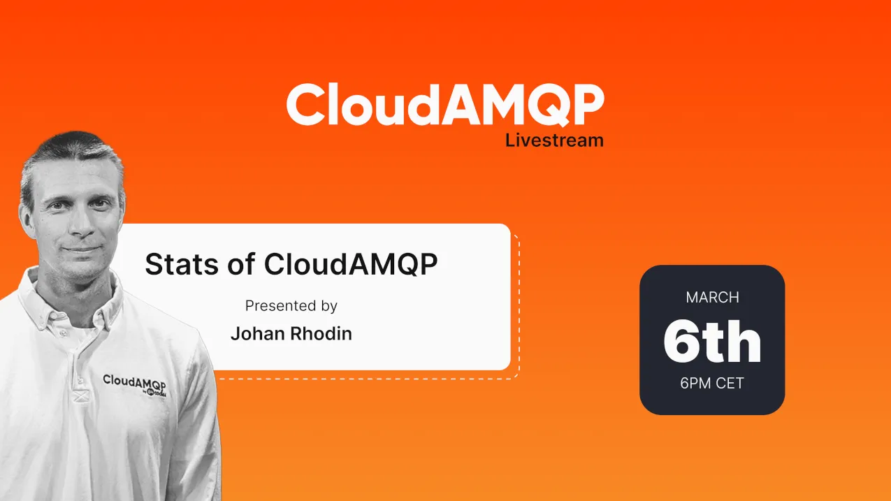 State of CloudAMQP Livestream
