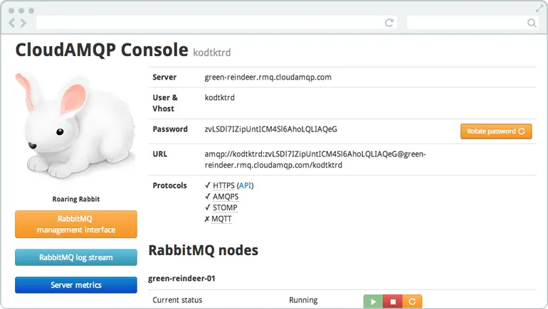 Server metrics for dedicated plans