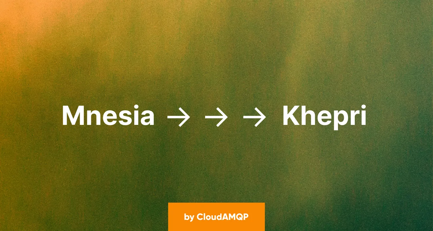 From Mnesia to Khepri, Part 3:  Making the Move to Khepri