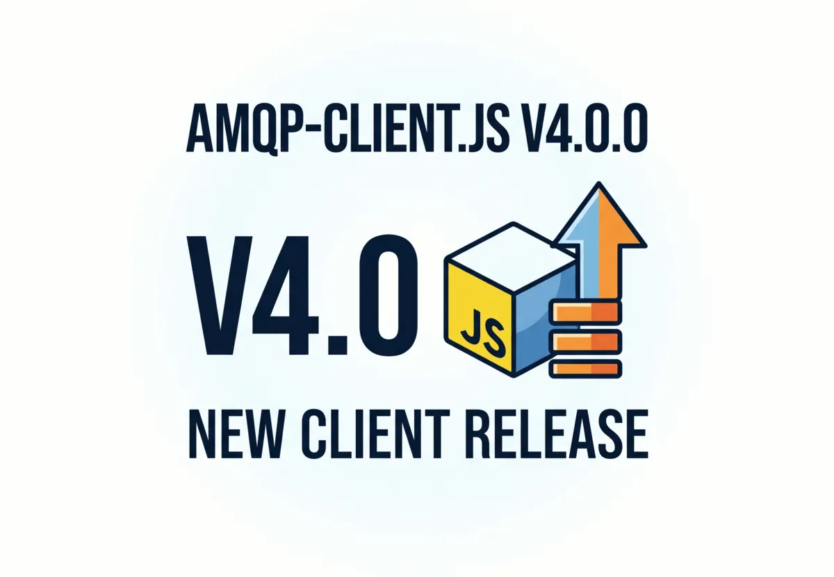The AMQP client JavaScript has been waiting for