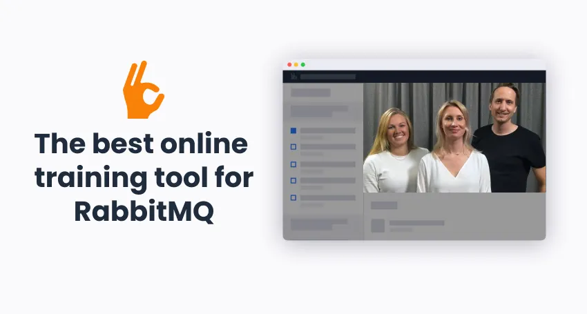 Complete our free RabbitMQ training course and get exclusive stickers!